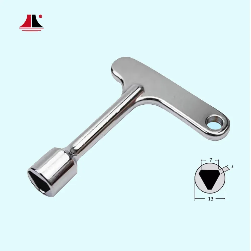 Elevator Landing Door Lock Keys Triangle Key Elevator Spare Parts