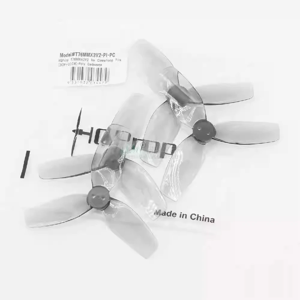 Hqprop Hq T76 3inch Propeller T76mmx3 V2 3-blade 76mm Cw&ccw Pc Props For Rc Fpv Ct30 Cinebot Ducted Drone Cinewhoop