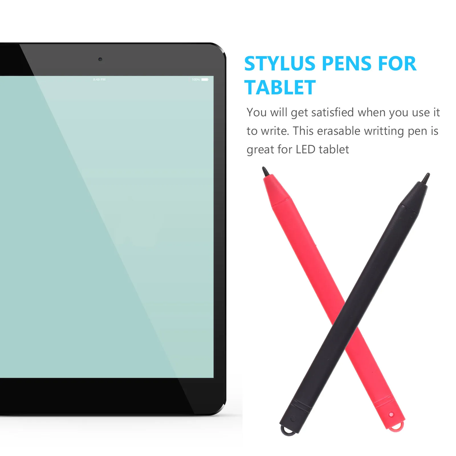 5Pcs Stylus Pen for LCD Tablet Precise Smooth Writing Drawing High Durability Solid Build Portable Tool for Writing Pad