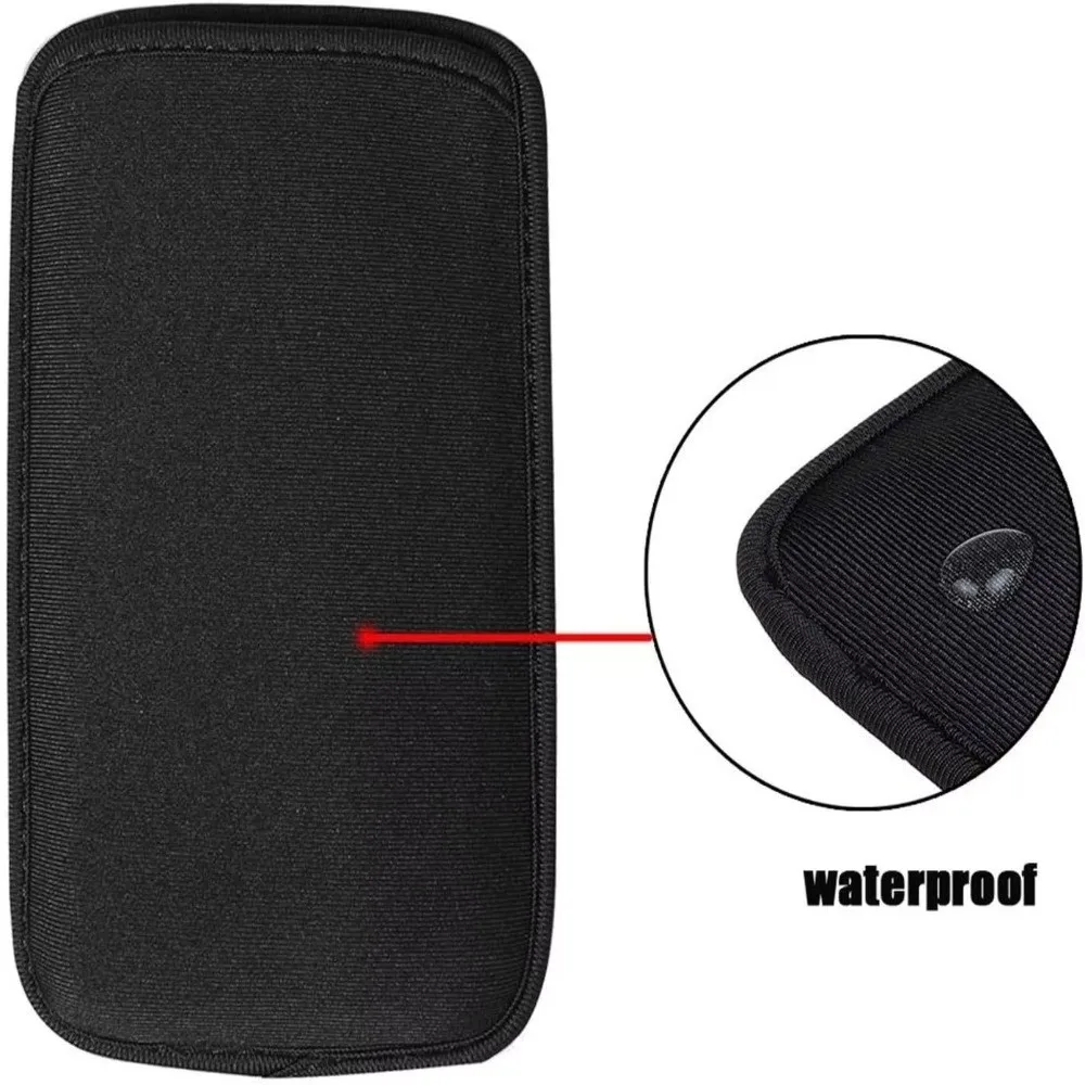 Neoprene Mobile Phone Pouch Shockproof Direct-Insert Mobile Phone Case Waterproof Universal Fit Mobile Phone Protect Bag