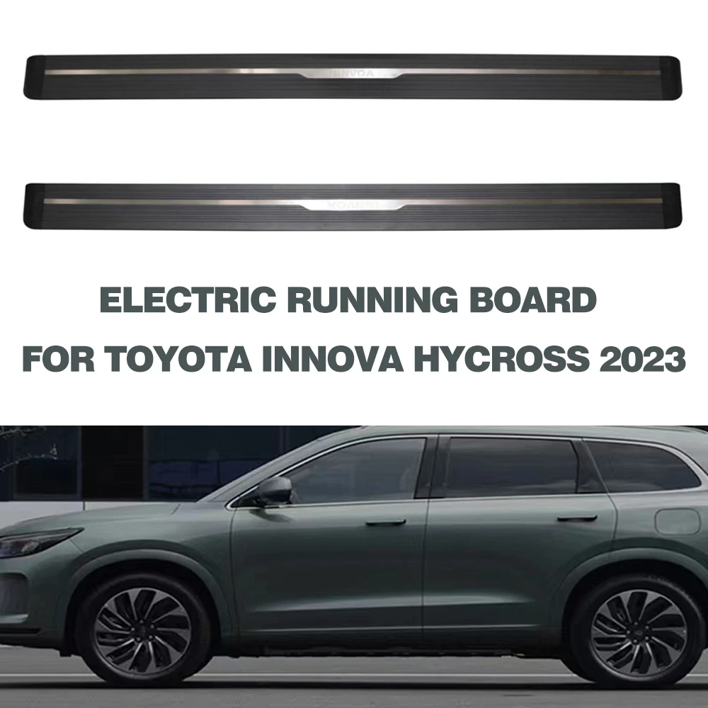 Auto exterior accessories automatic electric power side step running board for Toyotas Innova Hycross 2023