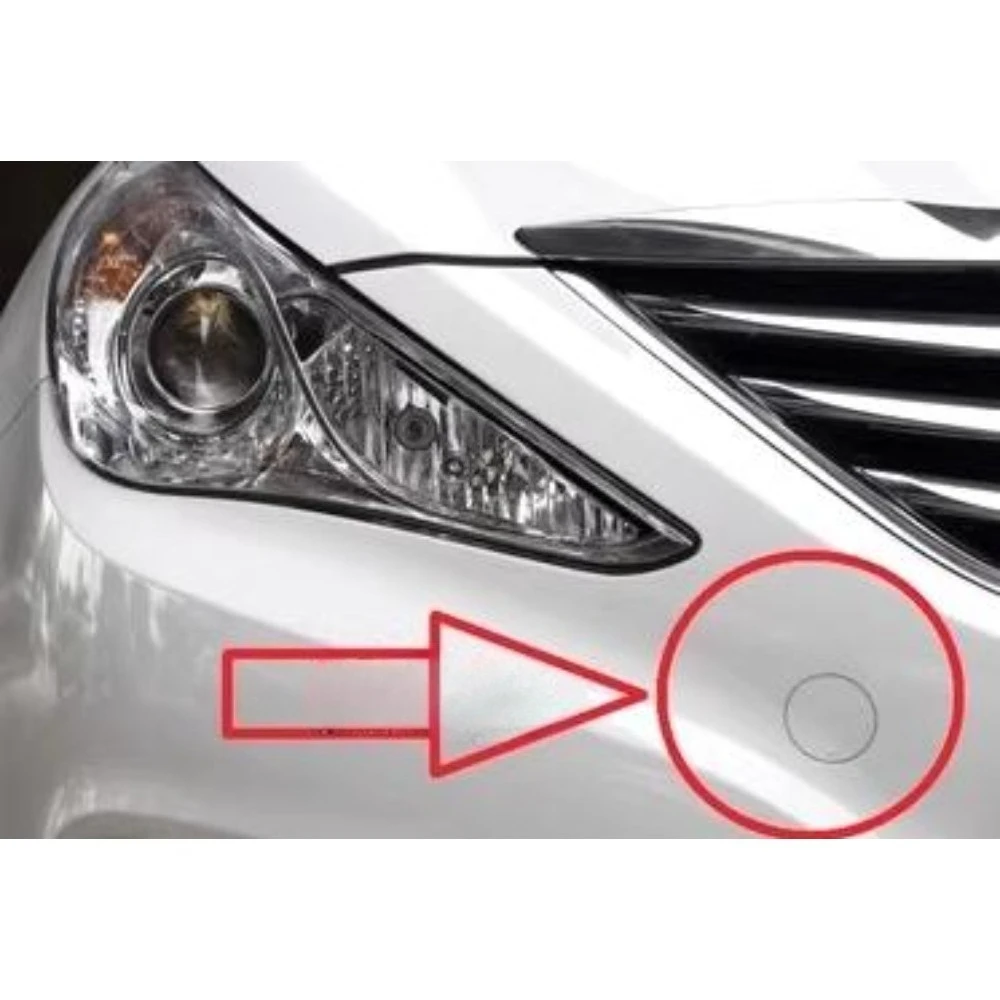 86517-3S500 Black White Front Bumper Trailer Cover for Hyundai Sonata 8 2011 2012 2013 2014 2015