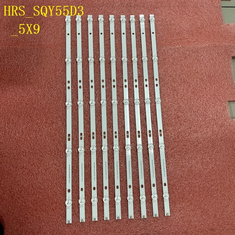 5LED LED Strip for Systems K55DLY8US Kroms KS5500SM4K ND55KS4300S HRS_SQY55D3_5X9_2W_MCPCB 5544U HV550QUB-F5A RCA RNSMU5545