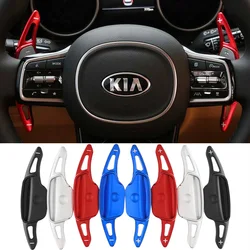 Shift Paddles For Kia Sorento 4 UM MQ4 GT-Line X-LINE Plug-In Hybrid 2016-2024 Car Steering Wheel Extension Shifter Sticker