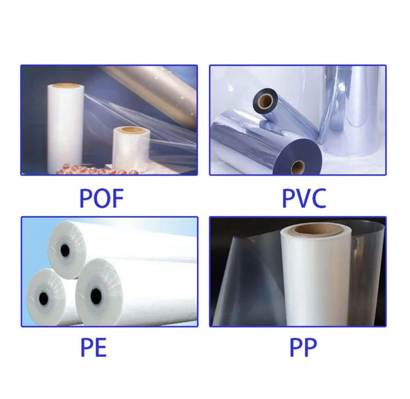 Manual Shrink Film Sealer Tabletop L Shape Plastic Bags Cutting Sealing Machine PVC PP POF Films Packing Machine