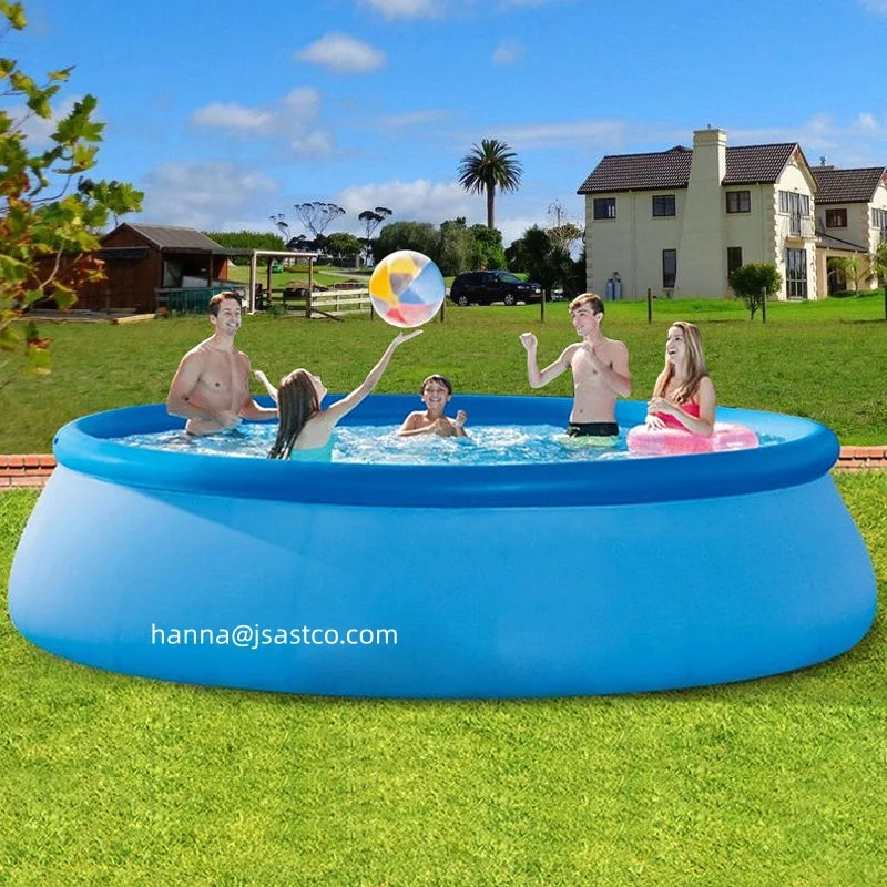 Round square Inflatable Swimming Pool Deep Toys Giant Party Commercial Rent Slide Heart Fish Sea Beach Blue Sun Glass