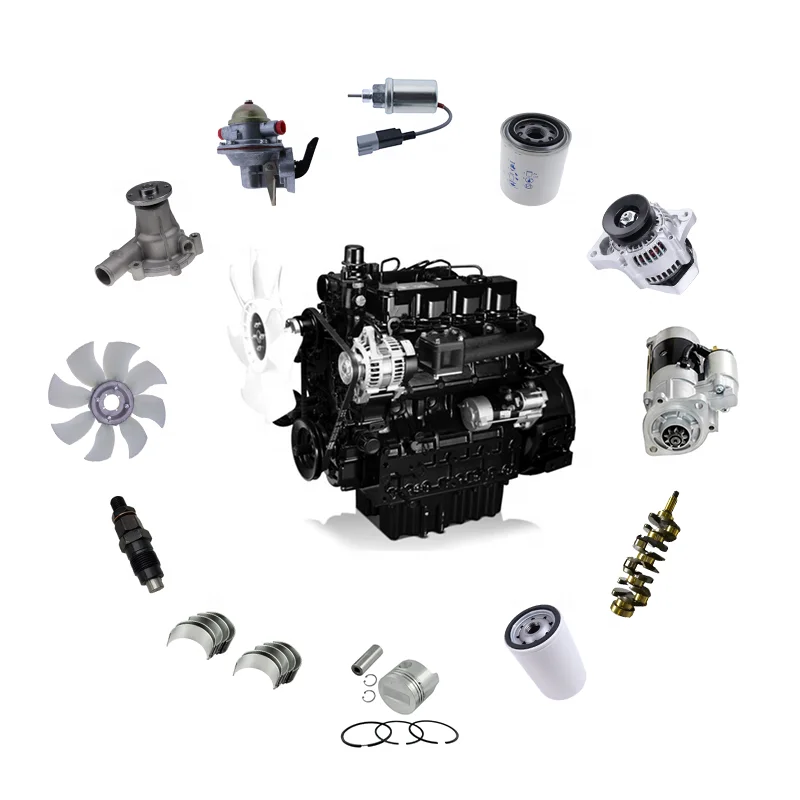 

ATV&UTVNew Korea/Korean 3A165 3b183 4A200 4A220 4b243 3c100W Diesel Engine Spare Parts Starter Motor Filter Fan Blade