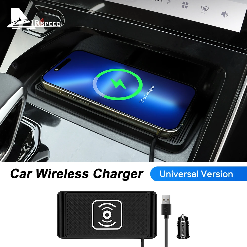 

Car Wireless Charger for BMW F10 E90 E46 E60 F30 R70 G30 G20 X5 Accessories Mobile Phone Fast Charging Holder 15W Charger Board