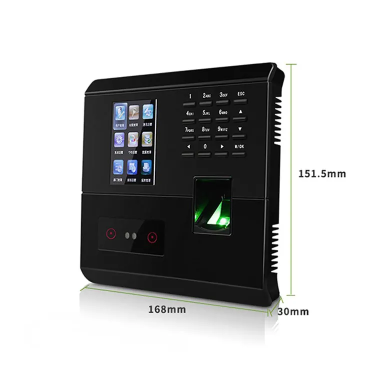 

ZK UF200 Time Attendance Biometric Download Fingerprint System Time Attendance Machine Time Recorder and Access Control 2in 1