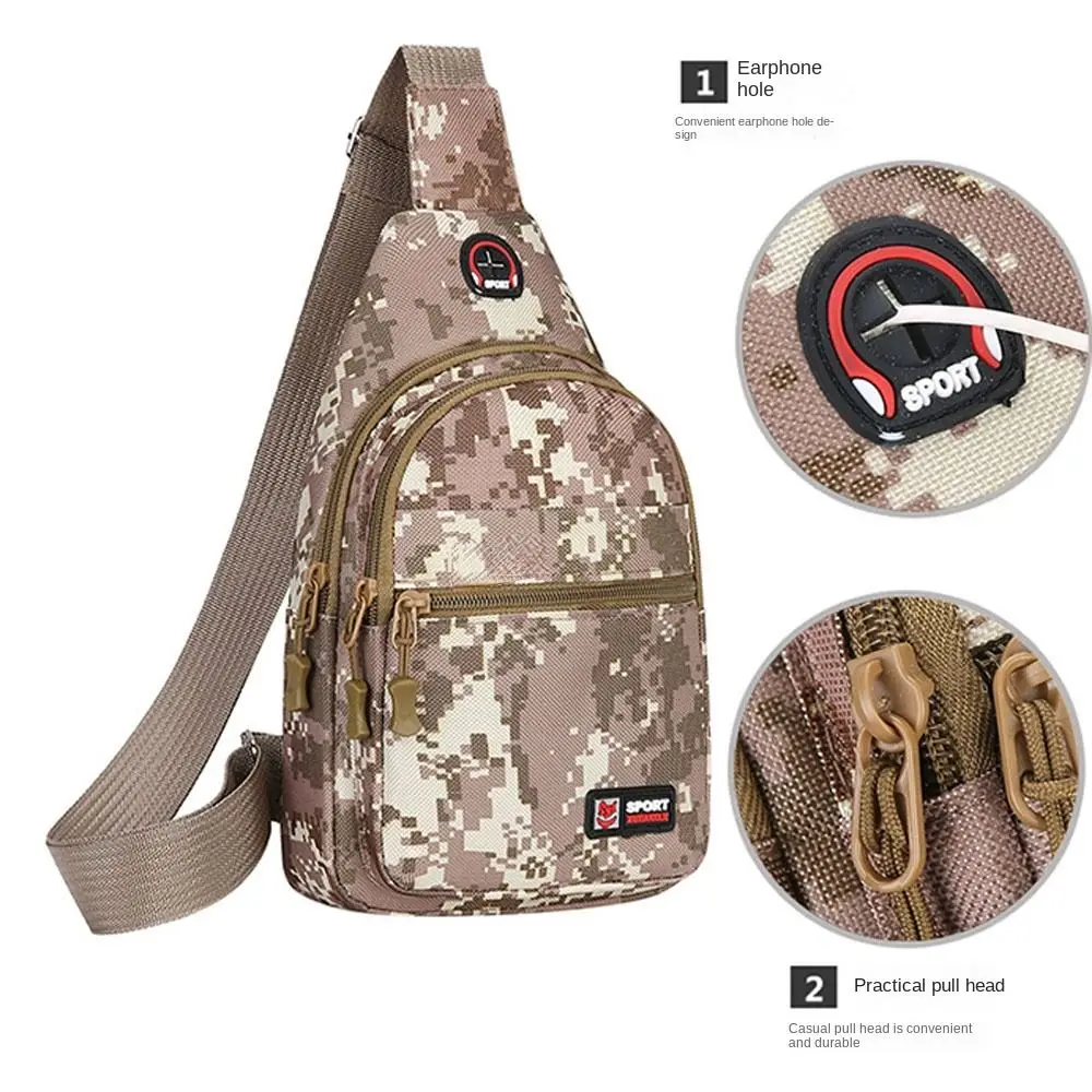 

Fanny Pack Camo Chest Bag Fashion Lightweight Multifuntional Chest Shoulder Bag Camo Waist Bags