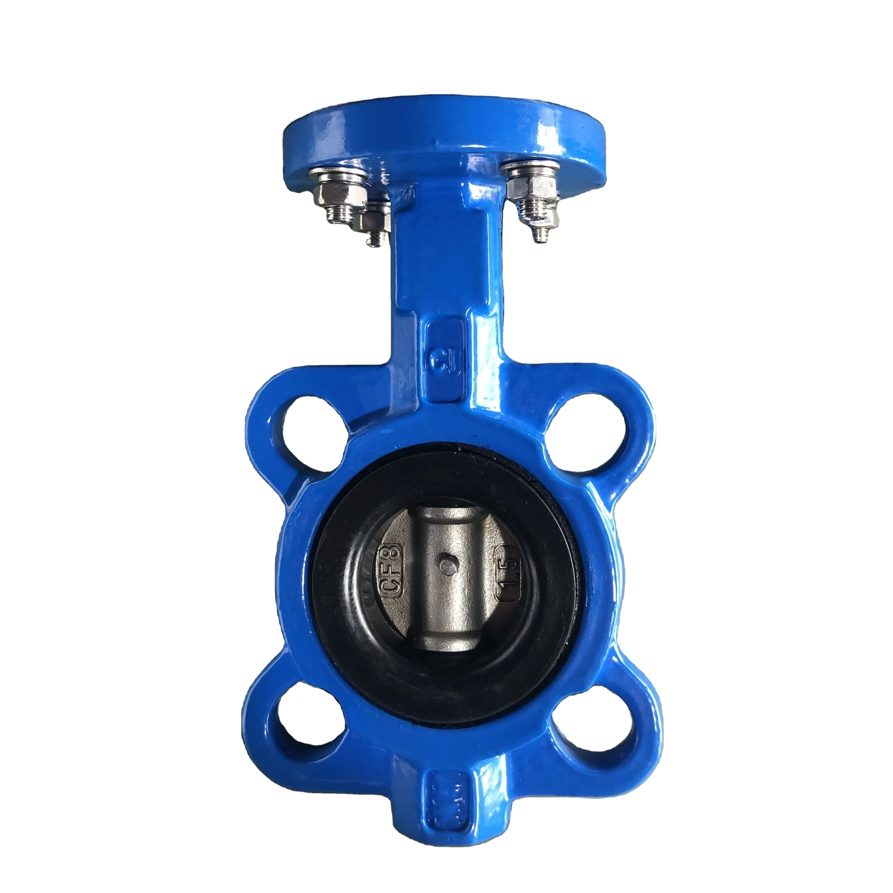 RFS DV series with lever manual control wafer butterfly valve stainless steel