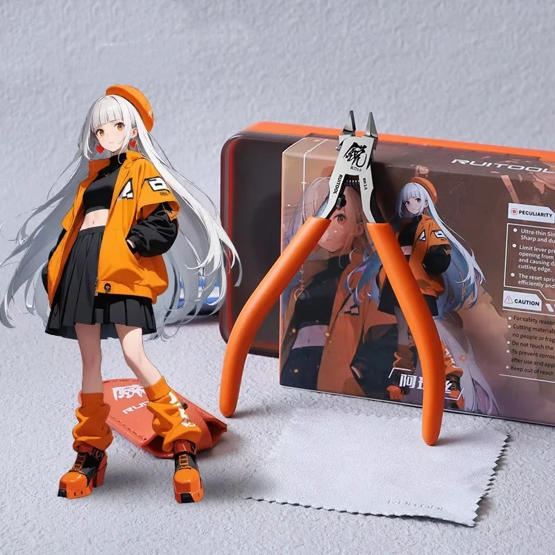 

4.7 Inch Model Nippers Ultra-Thin Single-Edged Gundam Model Building Tools for Beginners to Repair and Fix Plastic Models