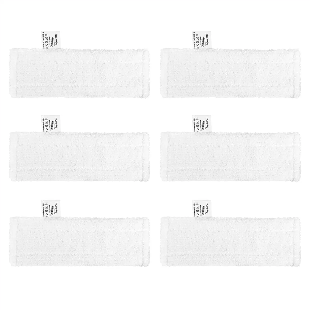 ABFS 6 Pcs Microfiber Mop Cloth Pad for EasyFix SC 2, SC 3, SC 4, SC 5 Steam Cleaner Replacement Accessories