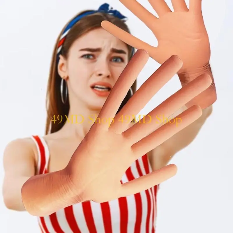 

49MD Evelynn Fingers Gloves Merch Halloween Costume Gloves