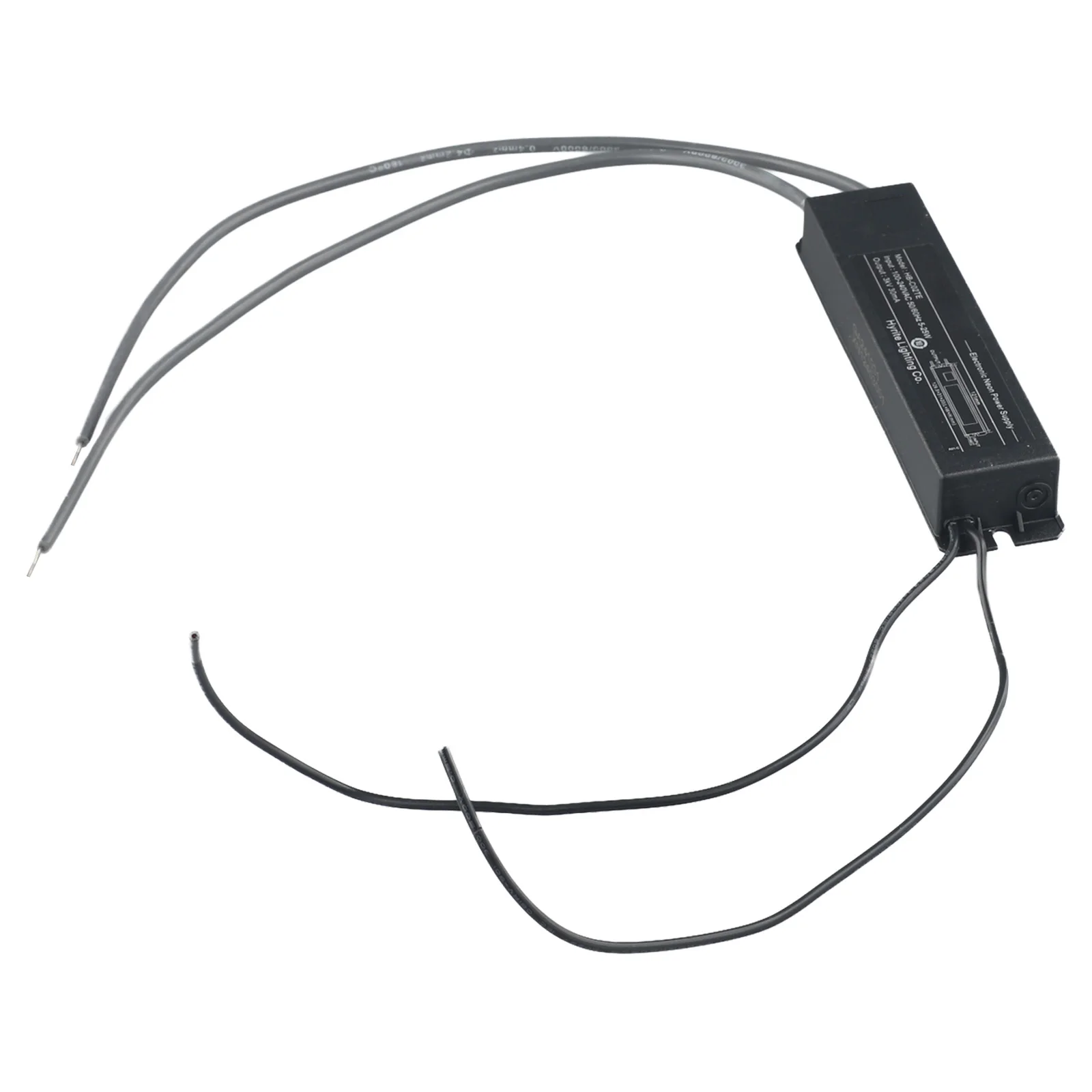 High-Frequency AC 130 X 31 X 18.5mm 3kV 30mA Transformer Fully Sealed Waterproof High-frequency High-voltage AC For Light Signs
