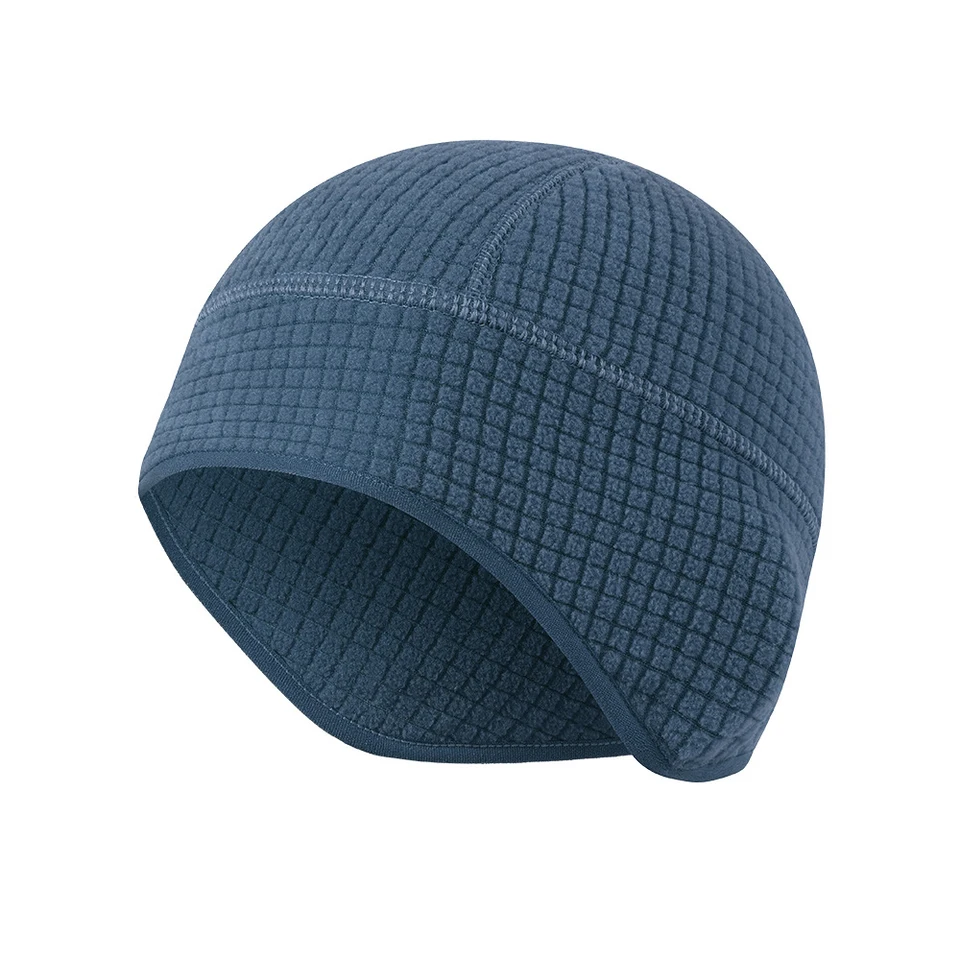 Cycling Earflap Beanie Outdoor Unisex Grid Fleece Beanie Thermal Skull Cap Autumn Winter Stretchy Ski Helmet Liner Windproof Hat, image 11
