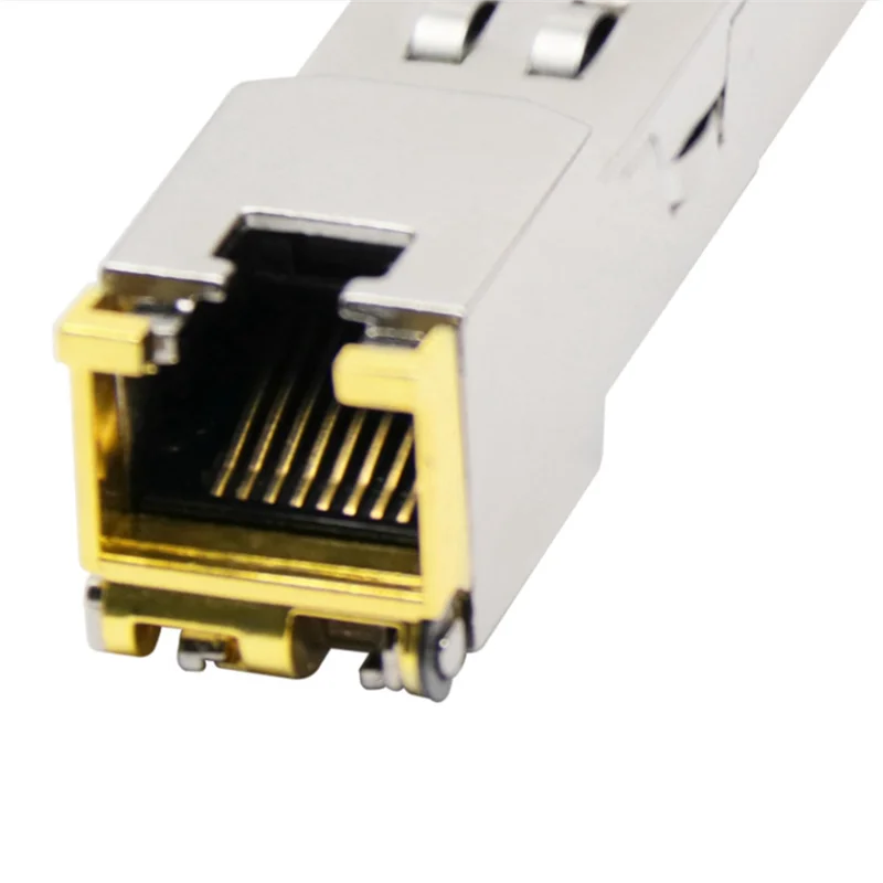 6X Gigabit RJ45 โมดูล SFP 10/100/1000Mbps SFP ทองแดง RJ45 SFP Transceiver Gigabit Ethernet Switch-ABJU