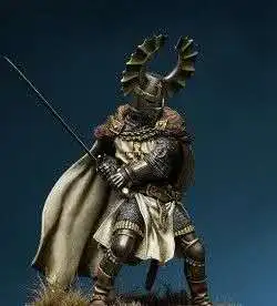 Resin kit Teutonic warriors fifteenth century 90 mm Unassembled Sculpture for Hobbyists