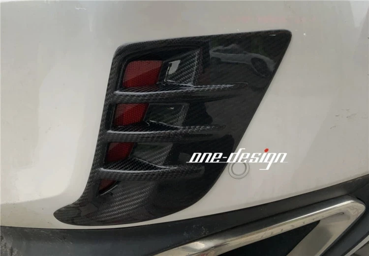 Suitable for Lexus RX RX300/RX450h modified LX-MODE carbon fiber rear fog lamp frame lampshade