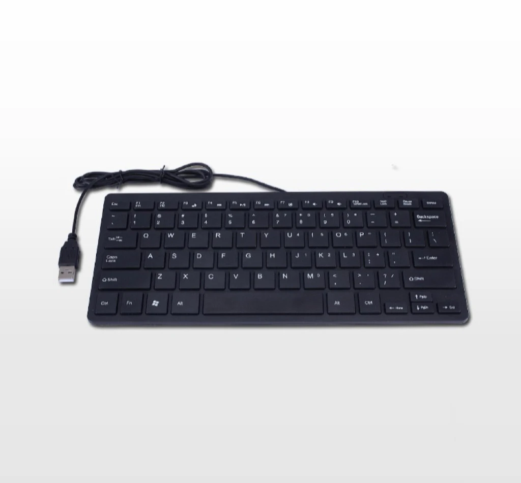 78 Keys for Desktop Computer PC Laptop Thin Korean Japanese German Russian French Spanish USB Wired Mini Keyboard Language