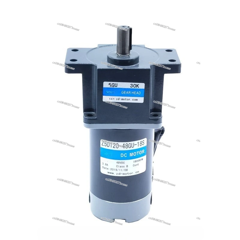 

Multi-voltage Compatible: Z5D120 Series 120W DC Brushed Motor