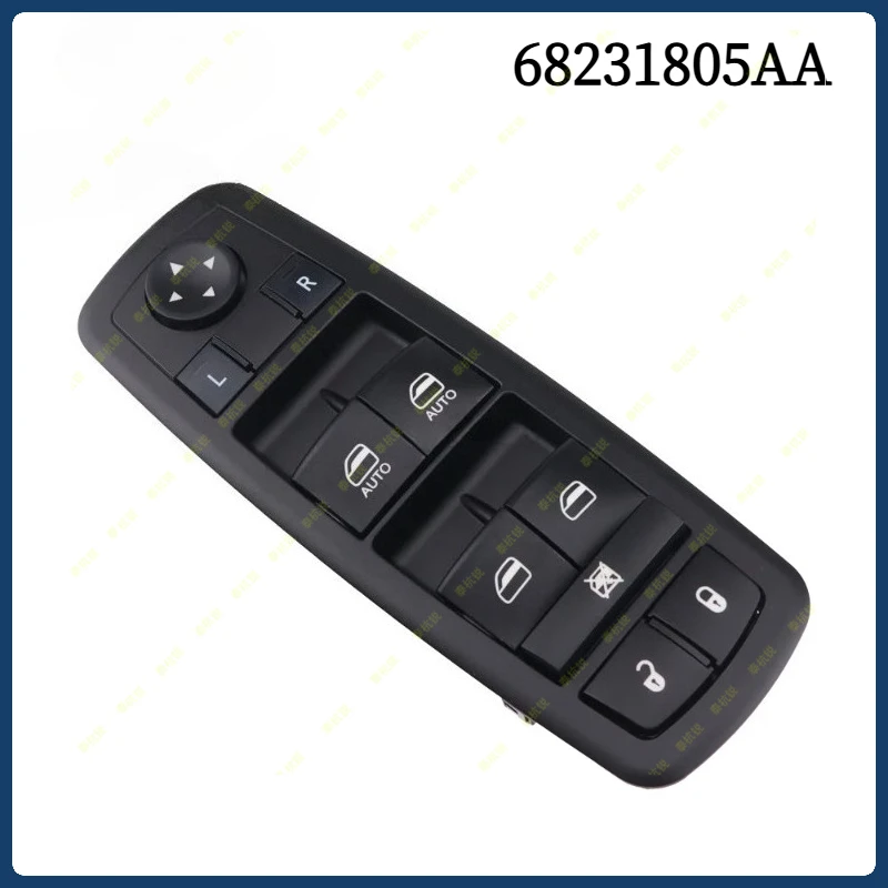 68231805AA 68139805AB Power Master Window Switch For Dodge Charger Ram Chrysler 200 300 4-Door 2011 2012 2013 2014 2015 2016