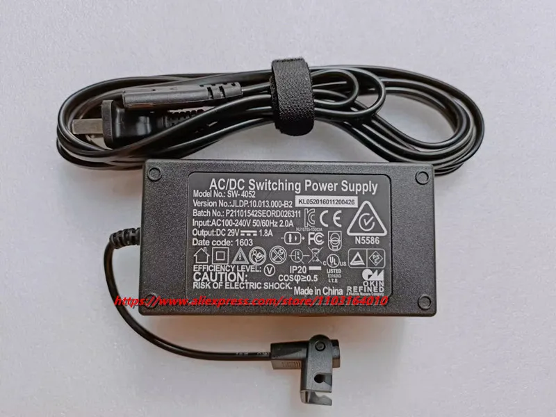 SW-4052 29V 1.8A 52.2W AC DC Switching Power Supply AC Adapter Charger For Lift Chair Power Recliner Power Supply