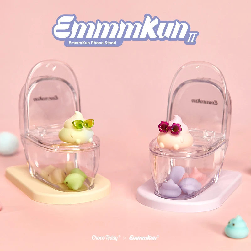 EmmmKun Toilet Stand Series 2 Blind Box Mystery Box Guess Bag Toys Doll Cute Anime Figure Desktop Ornaments Collection Girl Gift