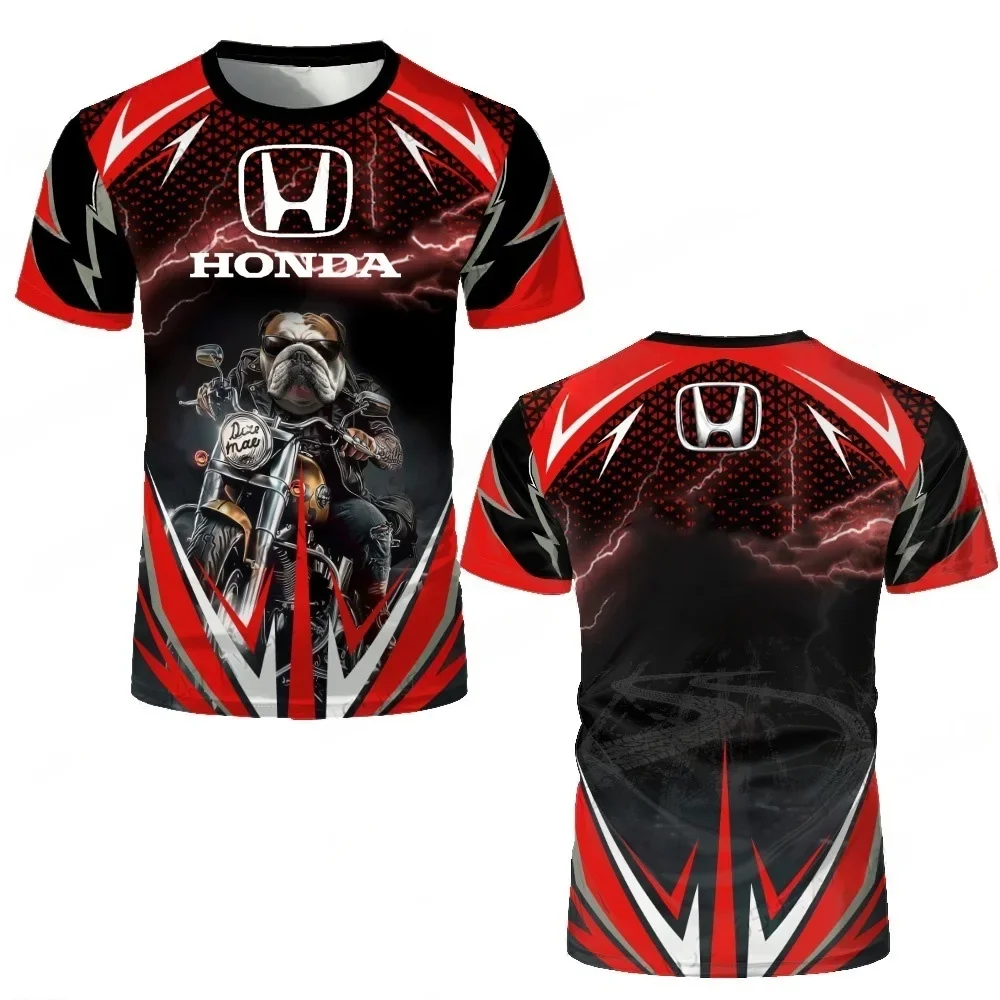 

Honda 2026 Womens Breathable Quick Dry T Shirt Summer Motorcycle Sportswear Outdoor Short Sleeve Light Cycling Tee