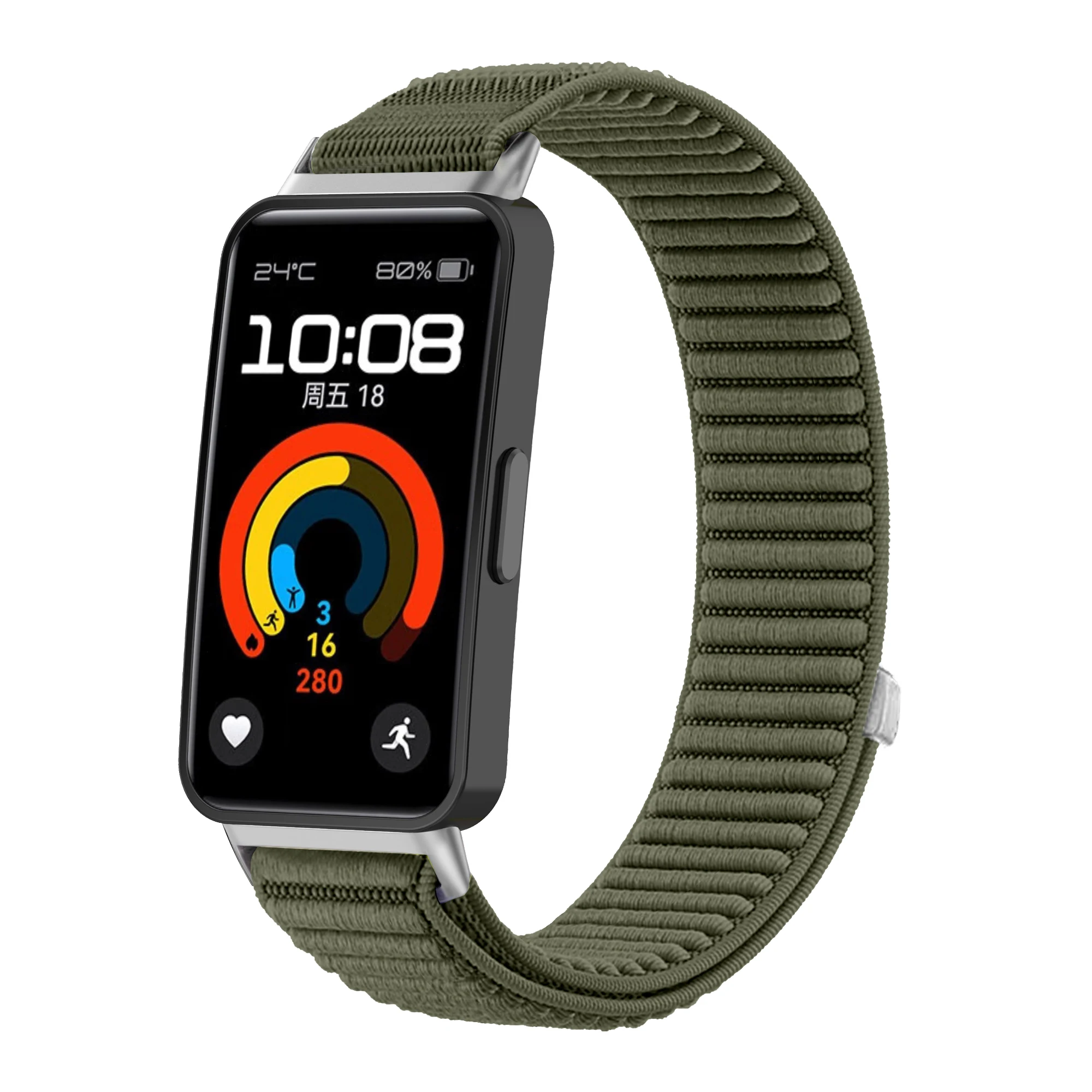 1-2 Stück Sportarmband für Huawei Band 11/11 Pro, Nylon-Uhrenarmband, Armband für Huawei Band 10, 9, 8, Smartwatch-Zubehör, Handgelenksband. – Detail 10