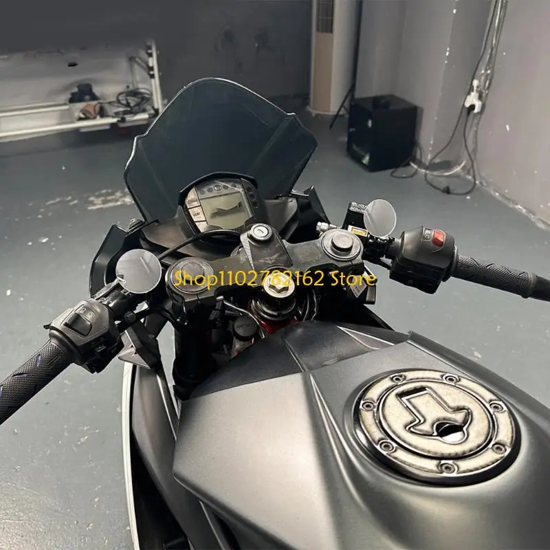 

547B Sturdy Round Bike Mirror For RC390 390 Commuting And Long Distance Travel