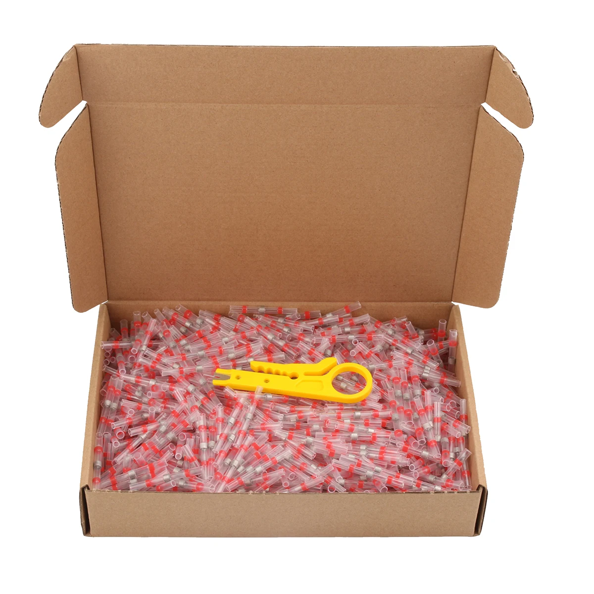 

AWG22-18 200/300/PCS Heat Shrink Soldering Sleeve Insulated Waterproof Electrical Butt Splice Wire Butt Connectors Terminals