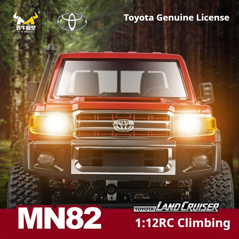 Mangniu 1/12 MN-82/LC79 Remote Control Pickup Truck External Four-Wheel Drive Off-Road Climbing Vehicle Model Toy Holiday Gift