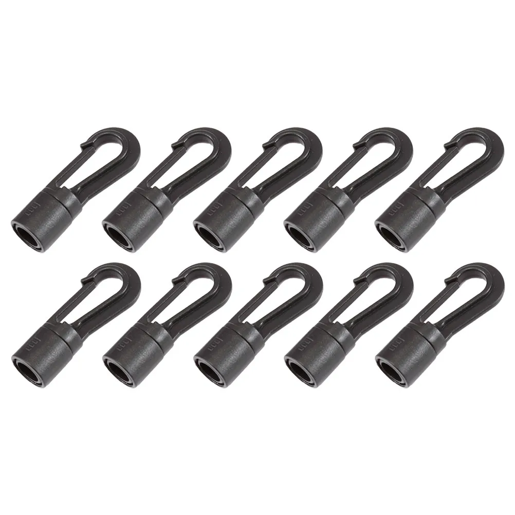 20Pcs Outdoor Travel Tent Hooks Plastic Rotary Lobster Claw Clips for Keychains Bags Backpacks Canopy Fixed Buckle