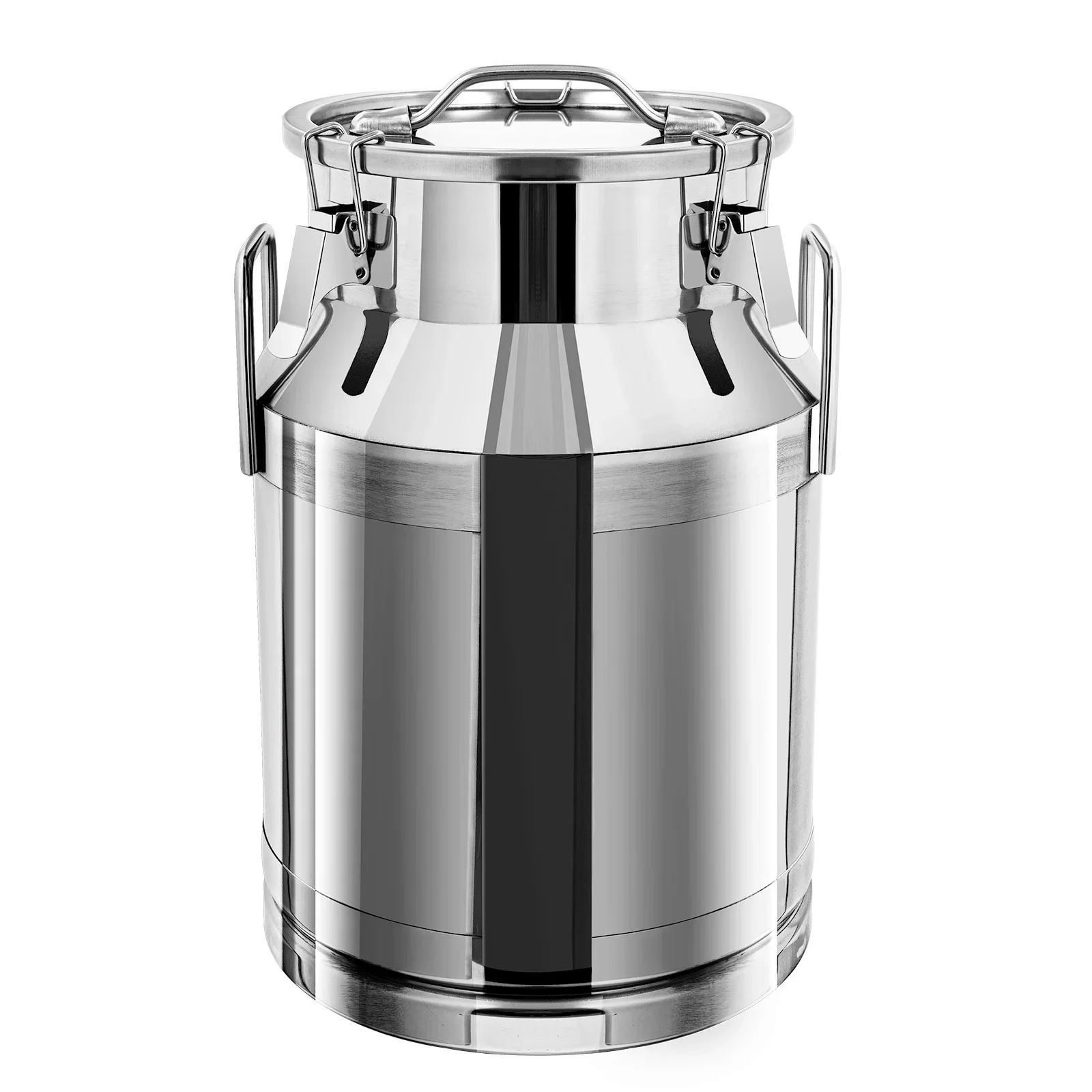 

Top Design 30L Stainless Steel Can Canister-Thermal Protection Handles Ideal Storage Barrel for Home Application Storage