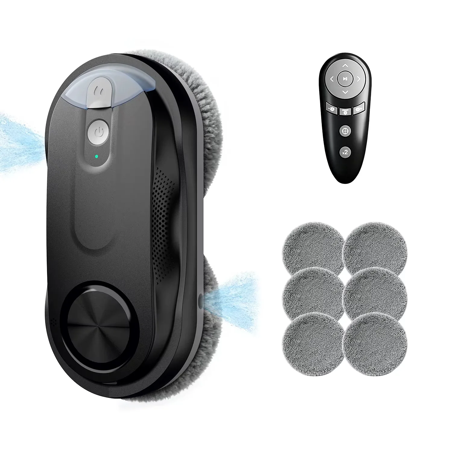 Cost-Effective Electric Robotic Window Cleaner with High Suction App-Controlled Brushless Motor for  Use