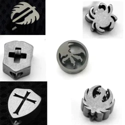 1PC Titanium MT Eagle Claw Knife Beaded Chain Paracord DIY Hunting Apparel Zipper Pendant Tool