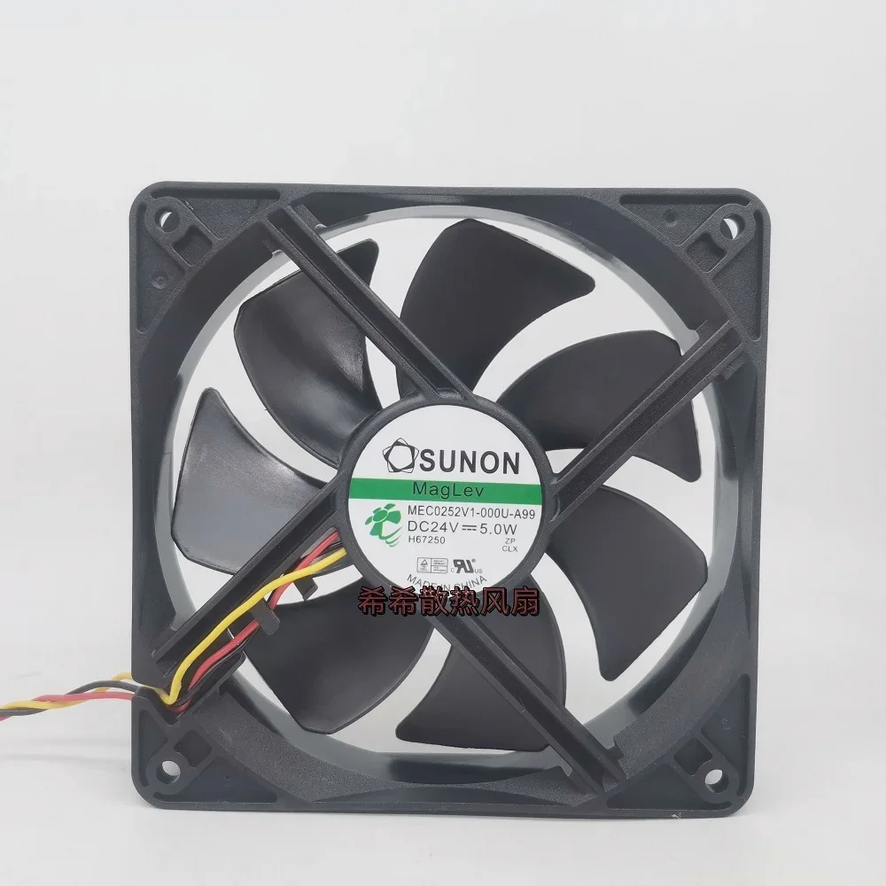 

New Cooler Fan for SUNON MEC0252V1-000U-A99 12025 24v 5.0W 12CM Cooling Fan