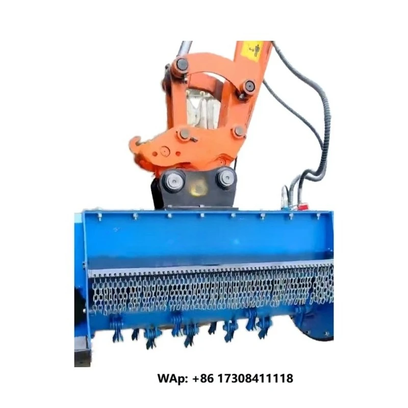2025 New Condition 2.5-3.5 Ton Excavator Attachments Grass Trimmer and Flail Mower for Farm & Construction Equipment