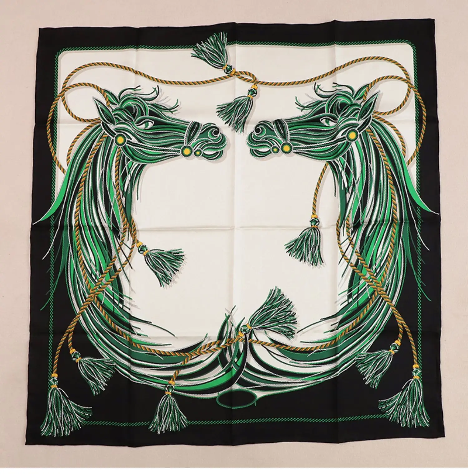 

Шелковый шарф с принтом лошади 90 см, квадратные банданы высокого качества, драгоценные камни, шали с закрученными краями, сумка на голову, аксессуары, подарок для влюбленных