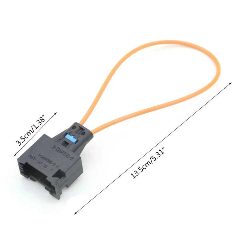 

Automotive circuit optical fiber Plastic optical fiber detection ring Amplifier sound test ring Jumper Female loop