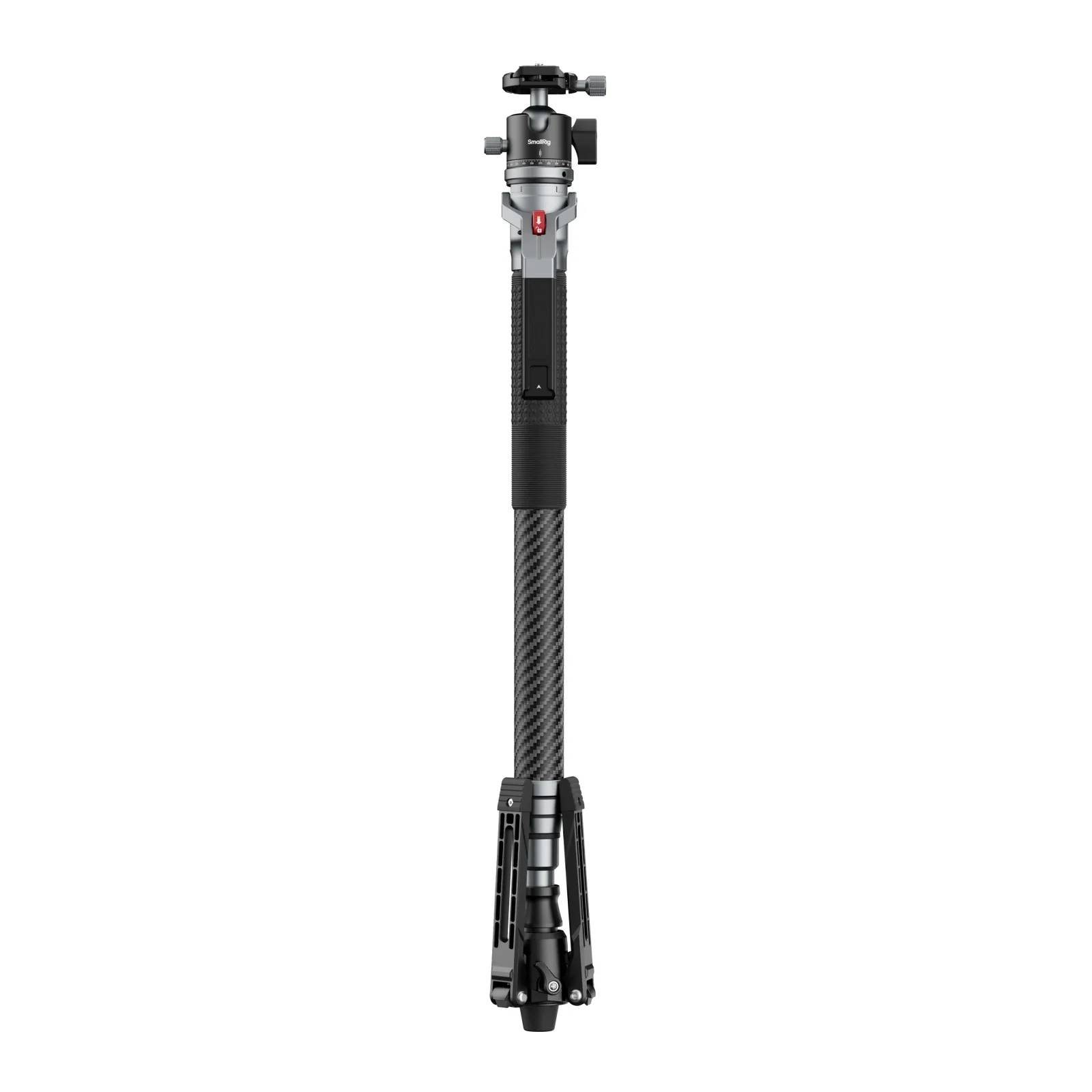 SmallRig カーボンファイバー写真撮影用一脚三脚 ワンタッチ高さ調整