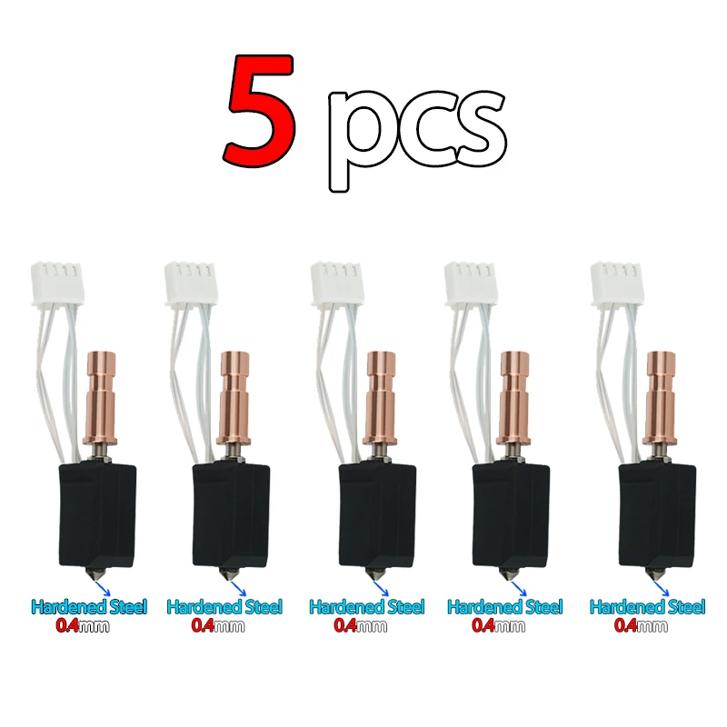 Für Anycubic Kobra S1 Hotend Keramik Neues Upgrade Hotend für Kobra S1 Combo Head S1C 3D-Drucker 24V 48W 200K Schnelle Erwärmung 300 ℃