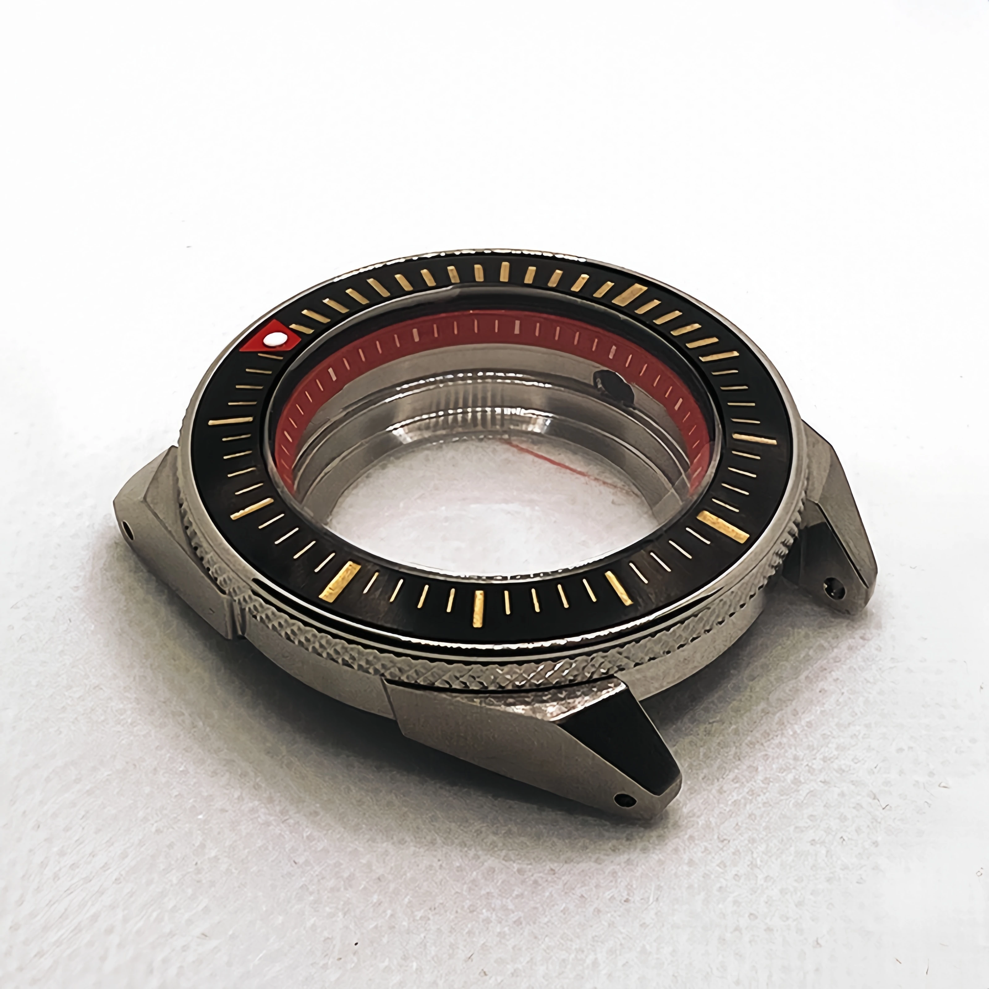 

Корпус Mod Silvery 44 мм SRPF King Samurai подходит для NH35 NH36 4R 6R 7S японского механизма с цифровым вращающимся безелем NH35 Замените корпус