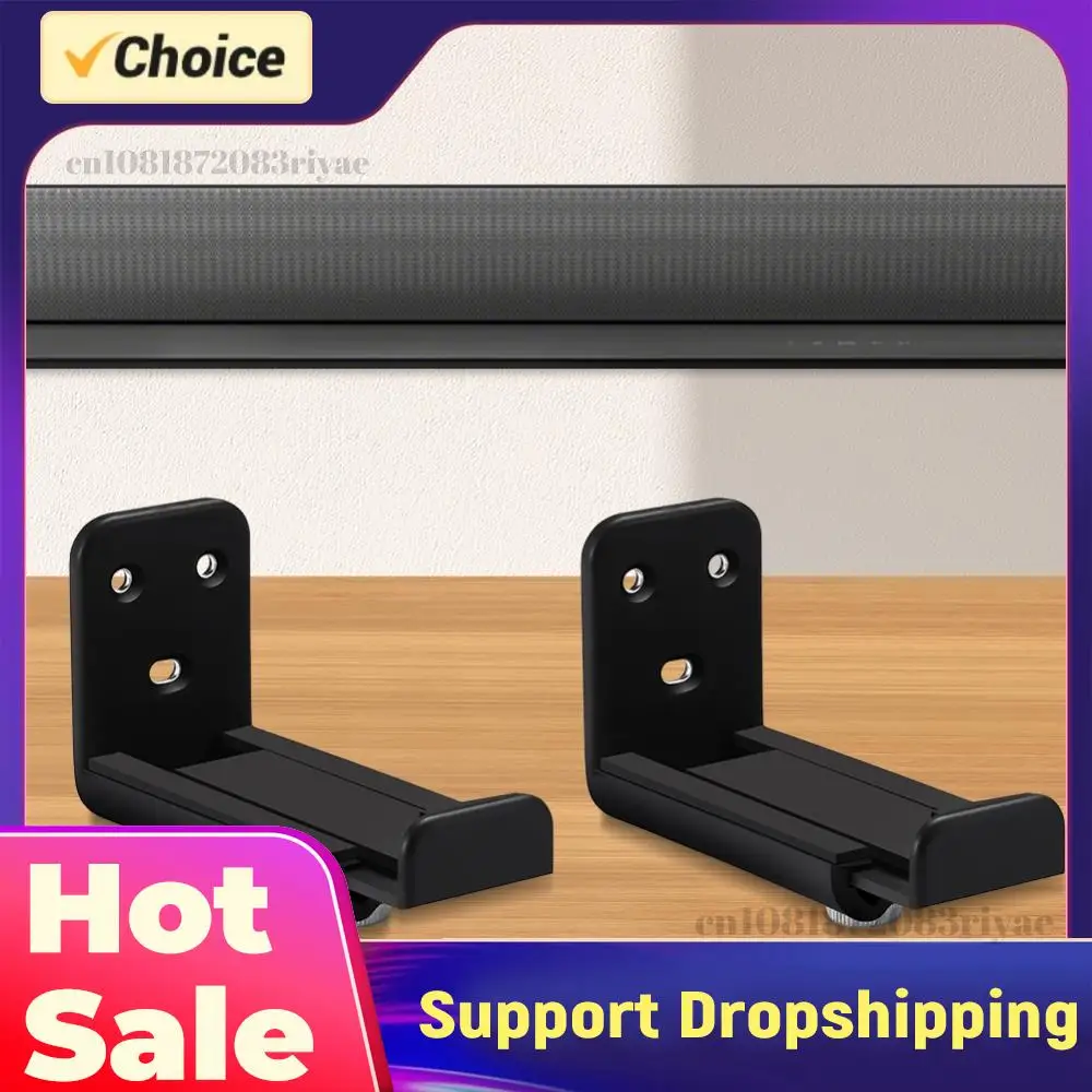 Soporte de Pared para Barra de Sonido, Soporte Anticaídas para Barra de Sonido Debajo del Televisor, Soporte de Pared para Barra de Sonido en Paneles de Yeso para Samsung, Vizio, LG, Bose