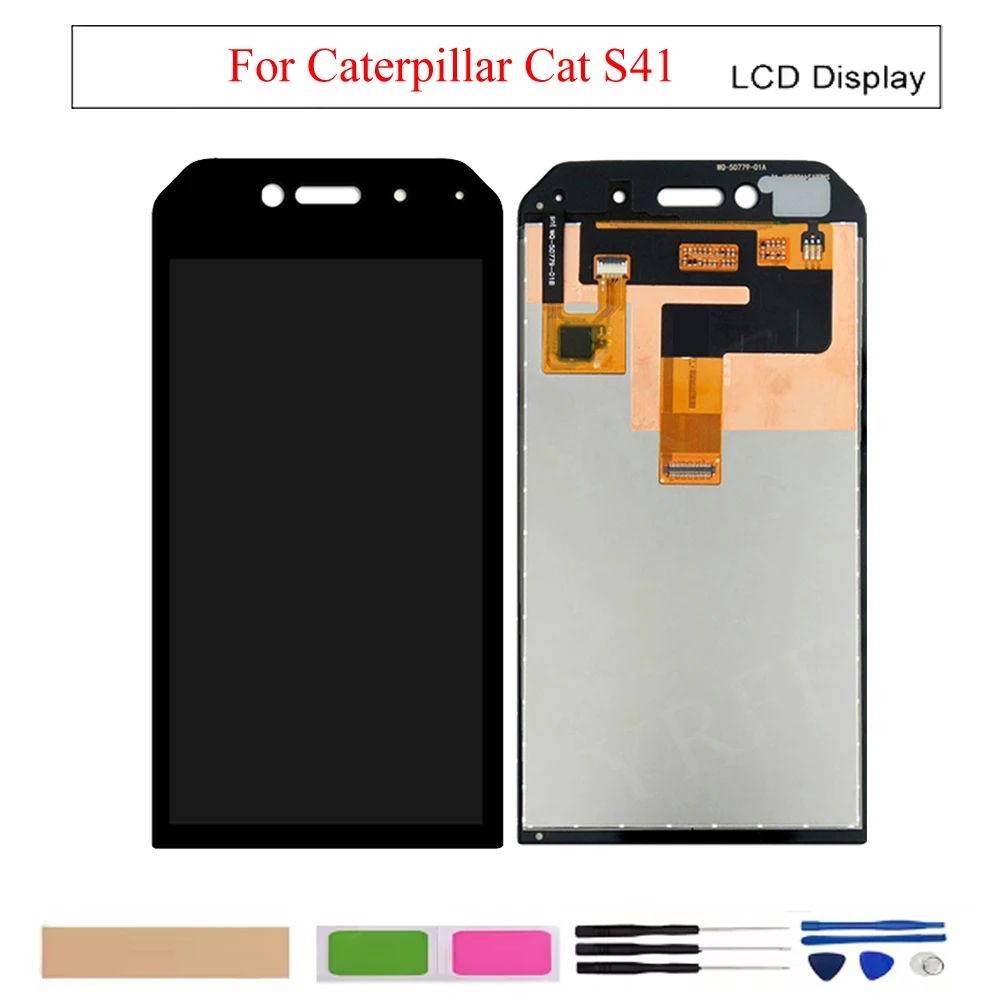 Touch Screen Digitizer Assembly For Caterpillar CAT S42 S41 S32 S31 LCD Display