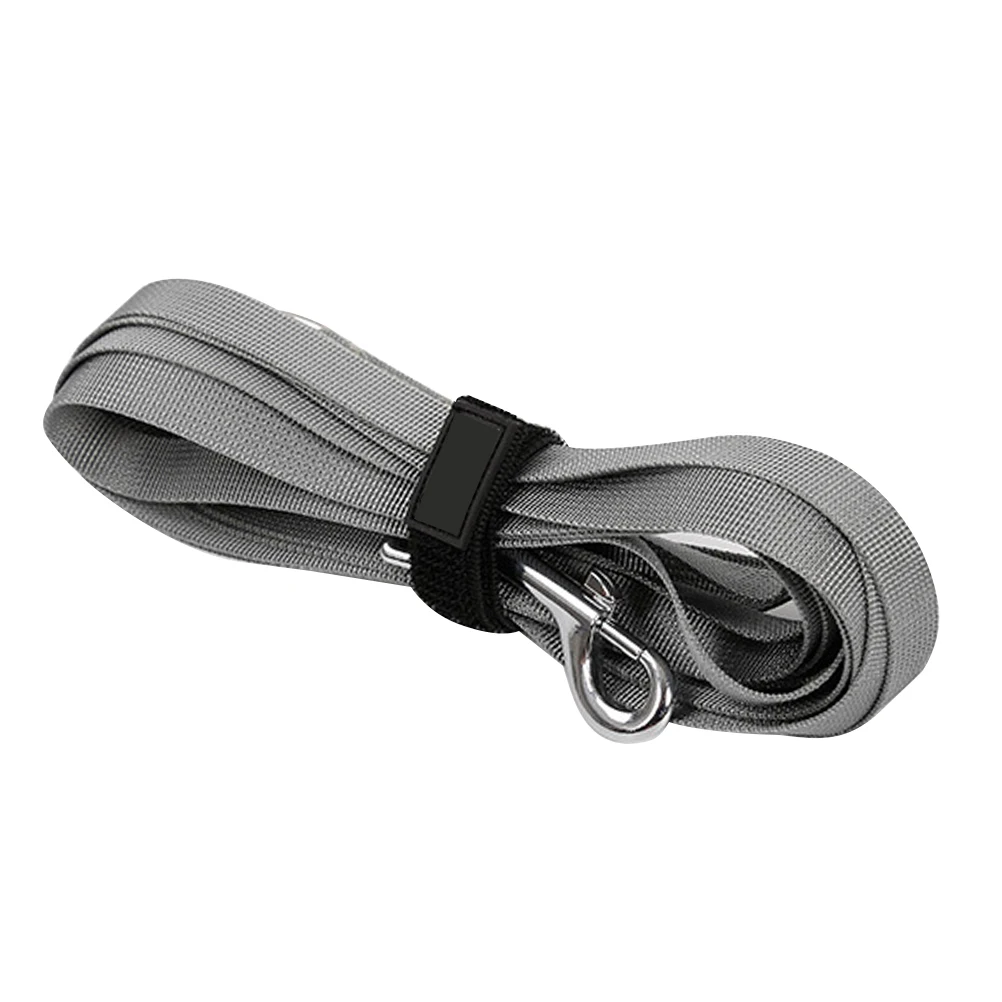 

Nylon Tracking Rope Efficient Fixation Leash Dog Pulling Pet Belt Safety for Dogs Supplies Grey