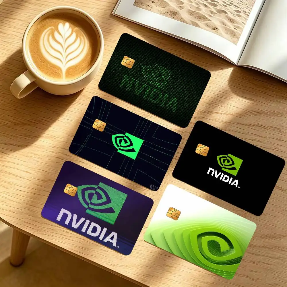 Famous Chip N-Nvidia Logo Game  Credit Card Debit Card Waterproof Sticker Bank Bus Card Protective Film Sticker