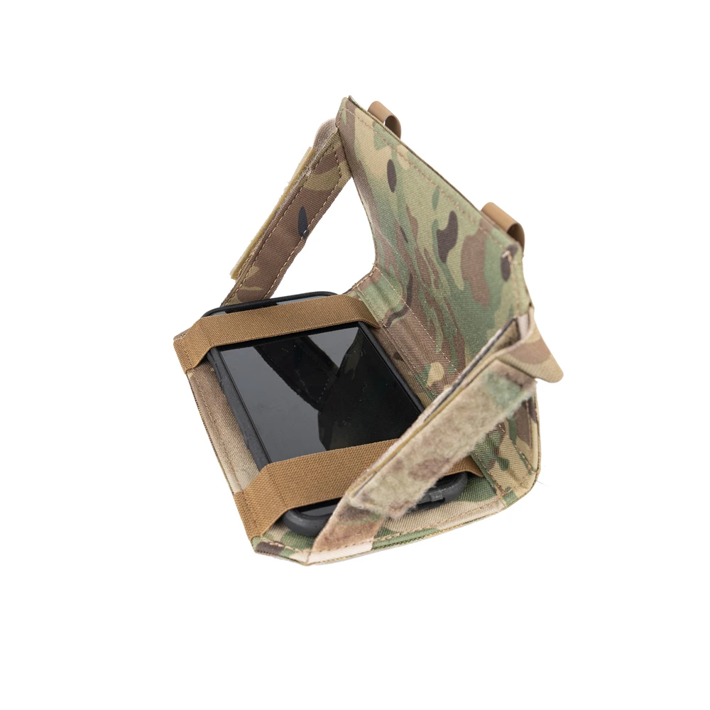 Bolsa táctica de pecho para teléfono móvil, combinación Molle, bolsa para teléfono móvil, chaleco táctico