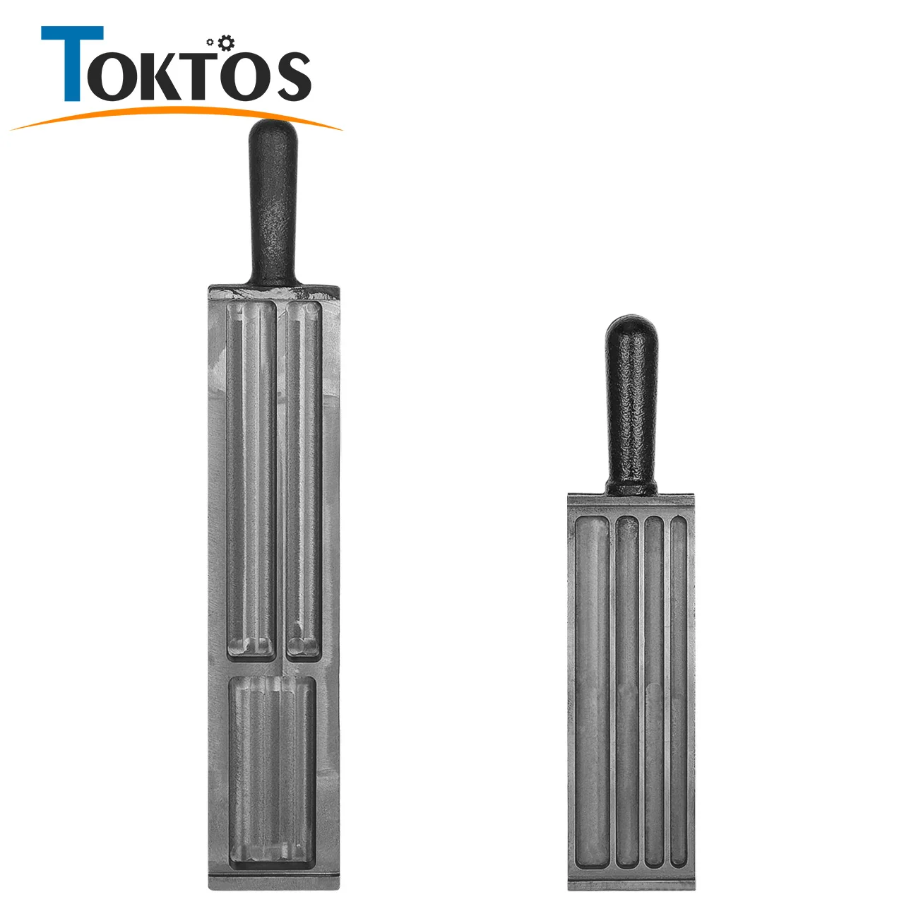 

TOKTOS Double Groove Iron Mold for Jewelry Casting Metal Melting Ingot Bar Making Tool for Gold Silver Copper Craft